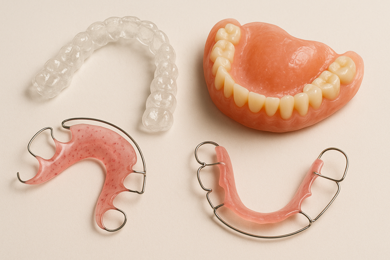 variety models of dental appliance