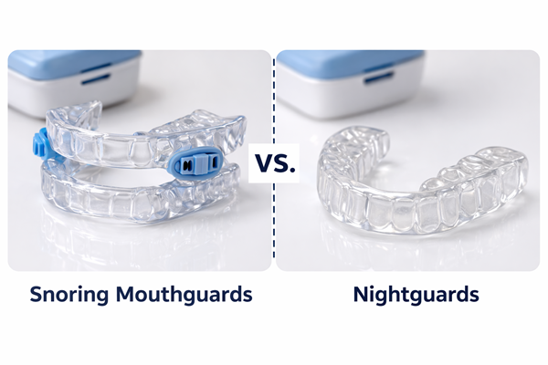 Snoring mouthguard vs nightguard
